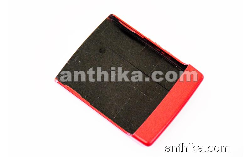 Nokia N76 Kapak Original Battery Cover Red Used