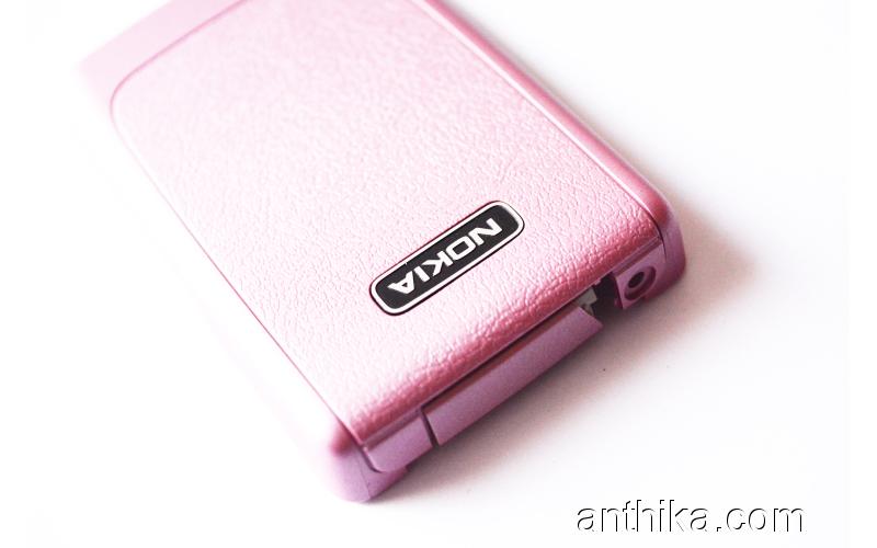 Nokia 6131 Kapak Original Battery Cover Pink Used