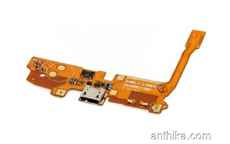 Lg Optimus D405 D410 D415 L90 Şarj Soketi Flex Charging Pcb Flex New