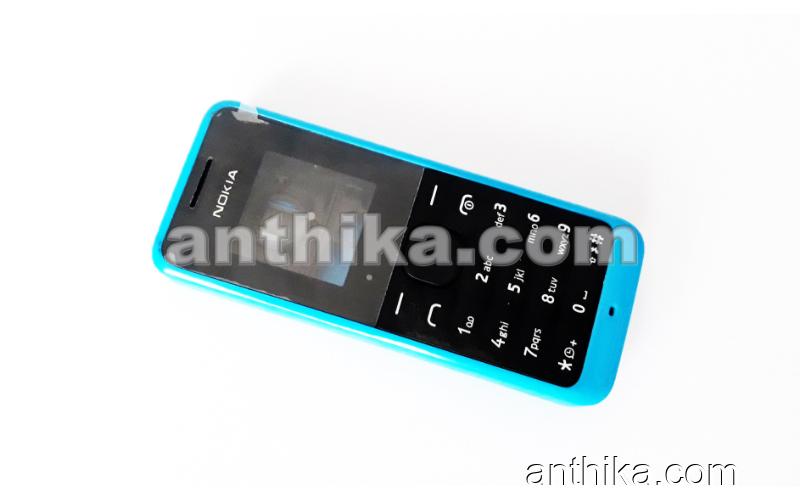 Nokia 105 Kapak Kasa Tuş High Quality Full Housing Black Blue New