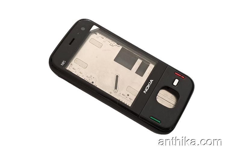 Nokia N85 Kapak Kasa Tuş Original Full Housing Black Used-22