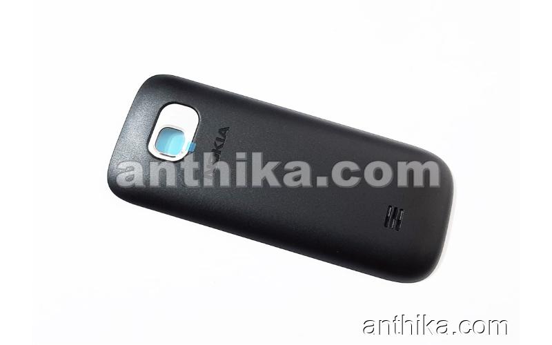 Nokia C2-01 Kapak Original Battery Cover Black New