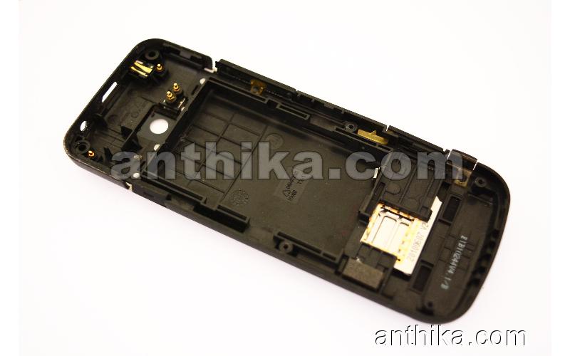 Nokia 6730 Kapak Original Battery Cover Middle Cover Black New Condition