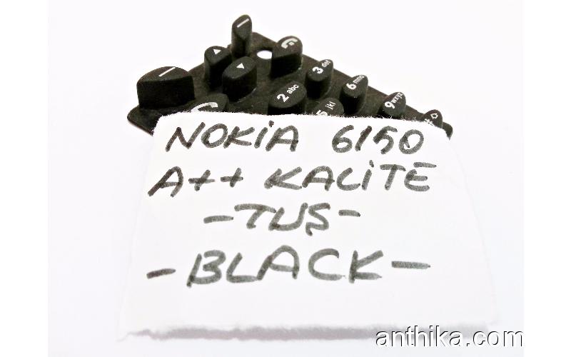 Nokia 6150 Tuş A++ Kalite Black Keypad