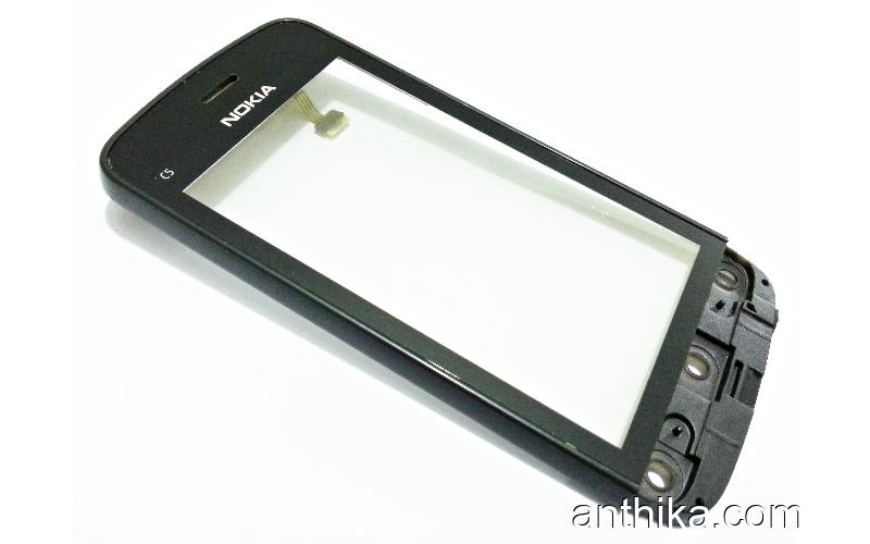 Nokia C5-03 C5-05 C5-06 Orjinal Dokunmatik Digitizer Touchscreen Black Used