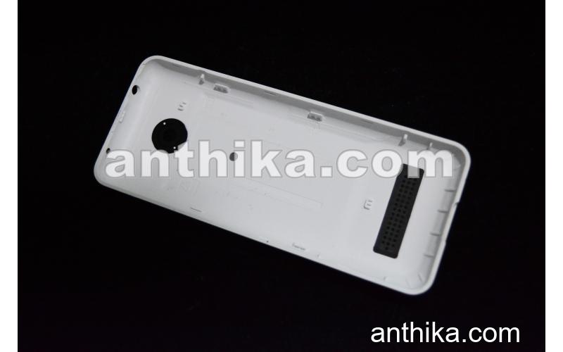 Nokia 206 Asha Kapak Original Back Cover White Used