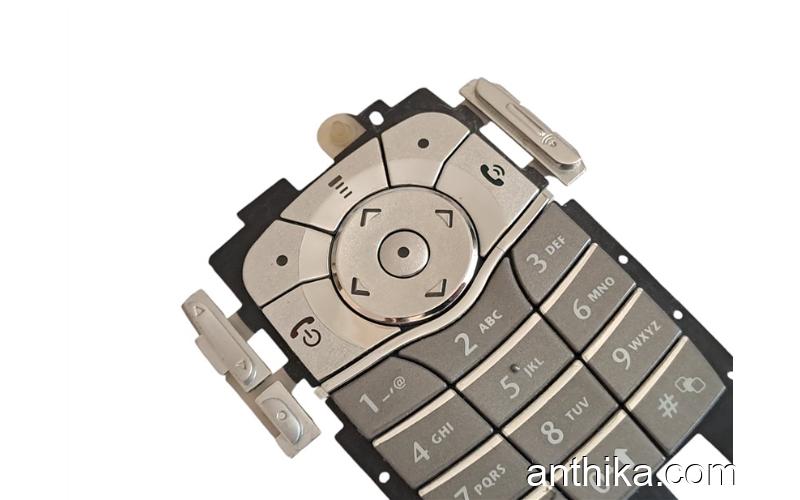 Motorola V600 Tuş Original Keypad Silver New