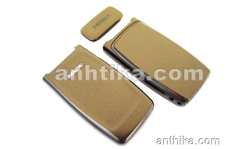 Nokia 2650 2652 Kapak Original B-Cover Upper Block Battery Cover Brown