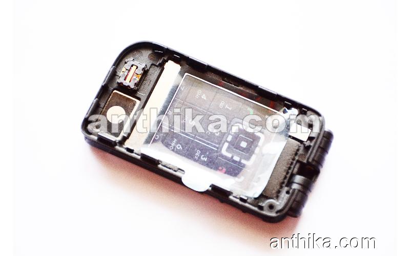 Nokia 7270 Mekanizma Speaker Tuş Original A-Cover Black Earspeaker