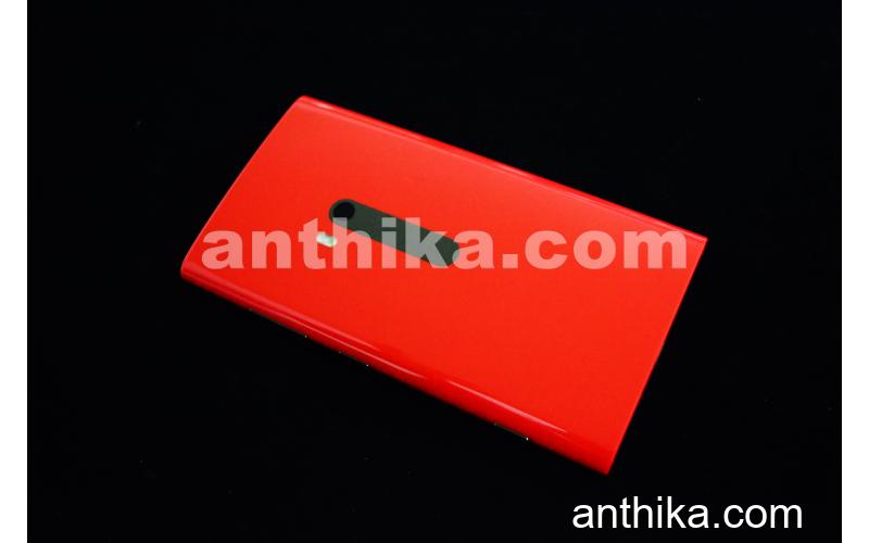 Nokia Lumia 920 Kapak Kasa Original Unibody Back Cover Red Used