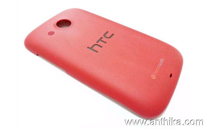 HTC Desire C Orjinal Arka Batarya Kapak Red Battery Cover