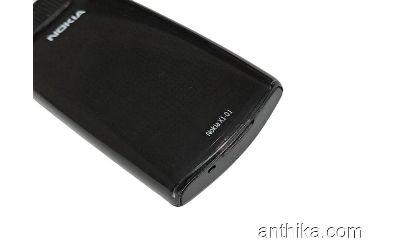 Nokia X1-01 Kapak Kasa Tuş Full Housing Black New