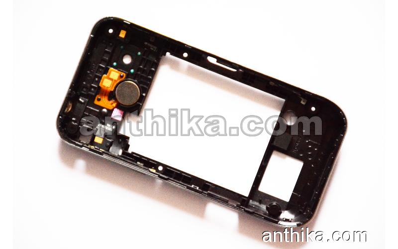 Samsung S5250 Wave 525 Kasa Original Middle Cover Black GH98-17543A