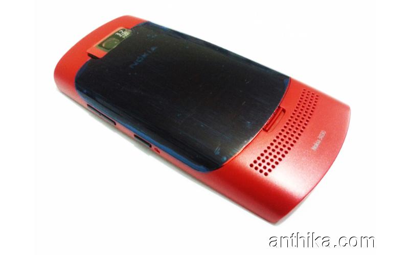 Nokia Asha 303 Kapak Kasa Tuş High Quality Housing Red New