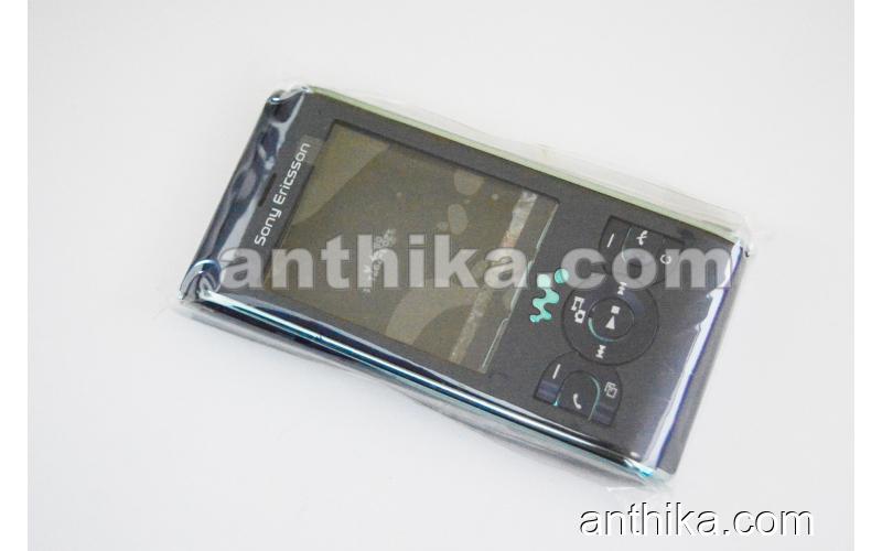 Sony Ericsson W595 W595i Kapak Kasa Tuş High Quality Housing Blue New