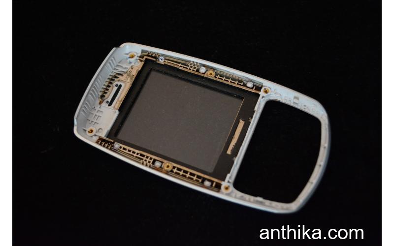 Samsung E830 Kapak Original Front Cover Silver Used