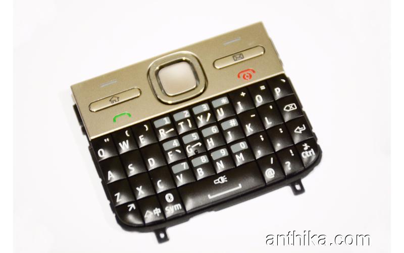 Nokia E5-00 Tuş Orjinal Keypad Black New-37 Adet