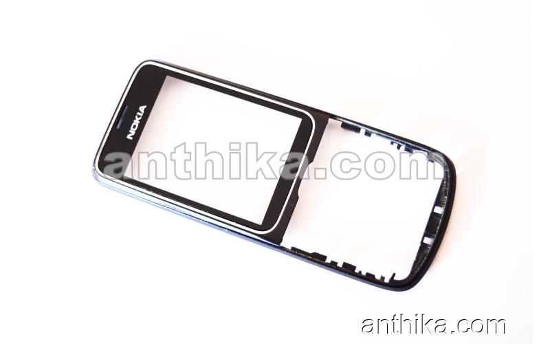 Nokia 2710 Navigator Kapak Original Front Cover Black Used