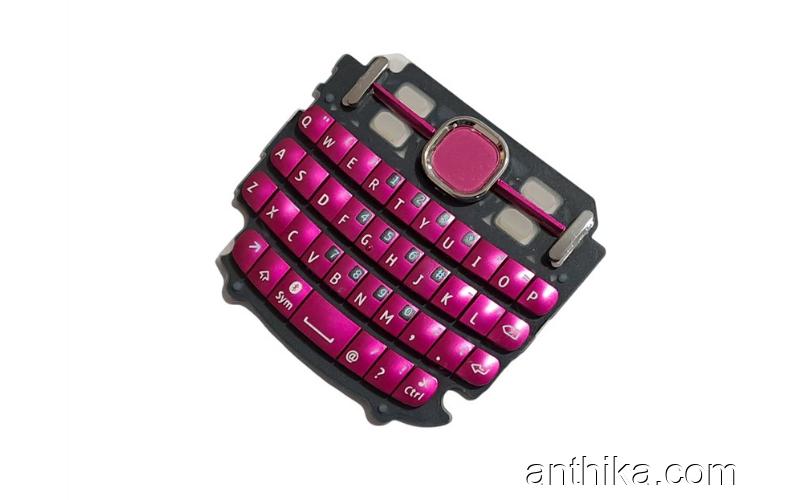 Nokia Asha 200 201 Tuş Original Keypad Pink New