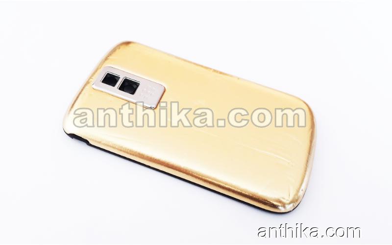 Blackberry 9000 Bold Kapak High Quality Battery Cover Gold New