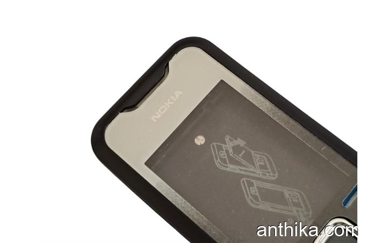 Nokia 7210 Kapak Tuş Orta Çıta High Quality Cover Middle Frame Black