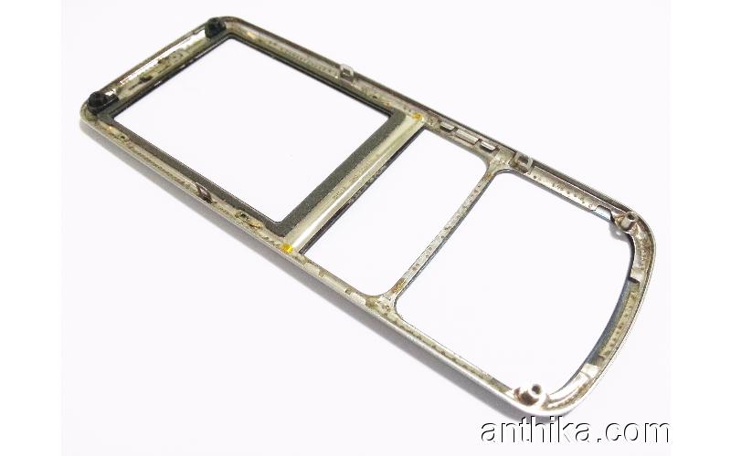 Nokia 6700 Classic Kapak Orjinal Front Cover Silver Mat Used