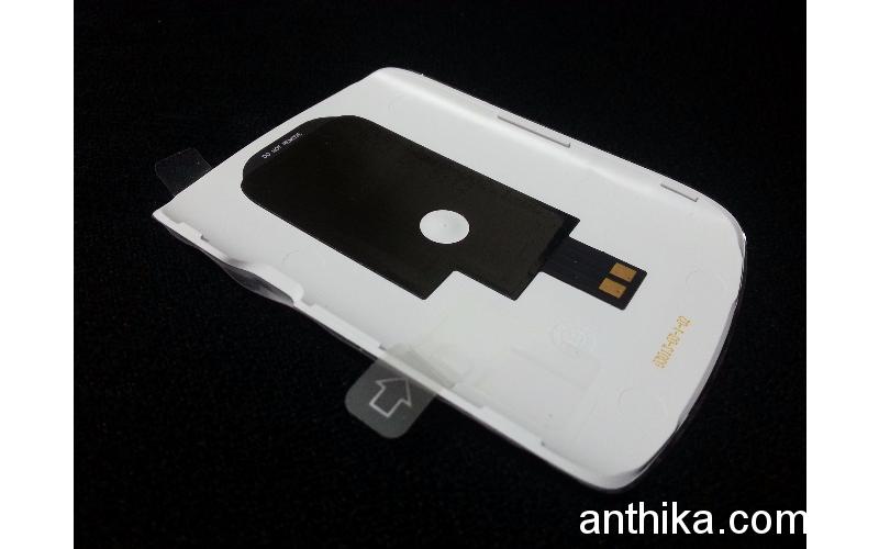 Blackberry 9360 Curve Kapak KVK Depodan Orjinal Battery Cover White