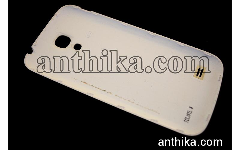 Samsung Galaxy I9195 S4 Mini Kapak Original Battery Cover White