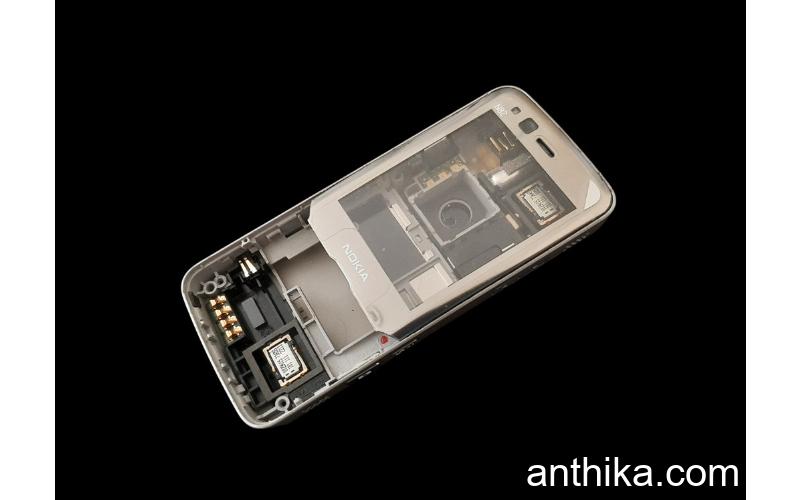 Nokia N82 Kapak Kasa Anten Buzzer Original Housing Silver Used