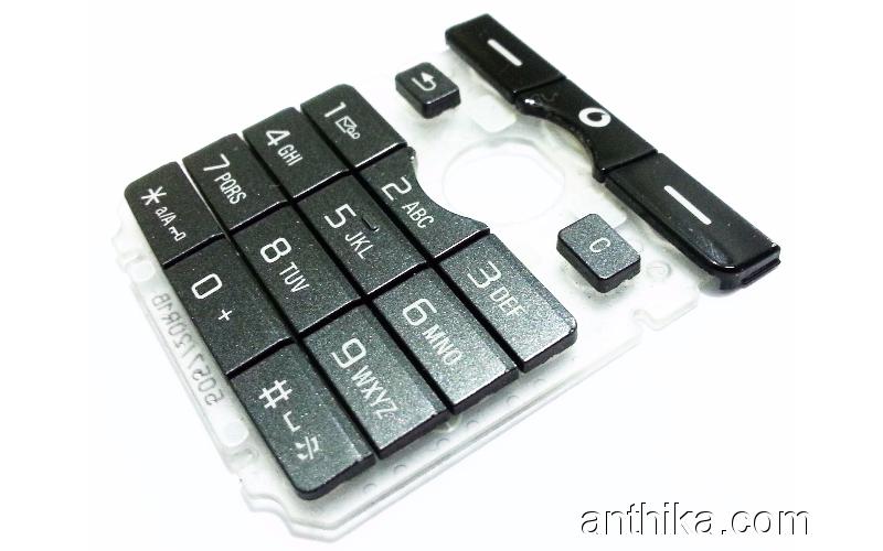 Sony Ericsson K750 Tuş Orjinal Keypad Black