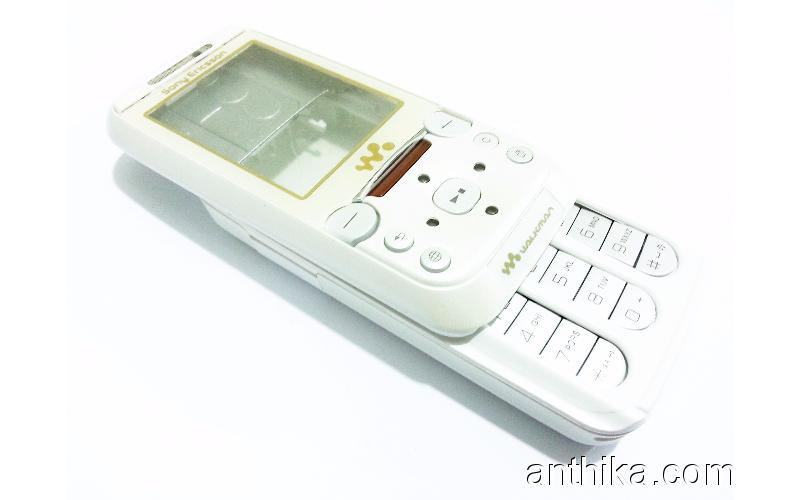 Sony Ericsson W850 Kapak Tuş Kasa Orjinal Kalitesinde Housing White