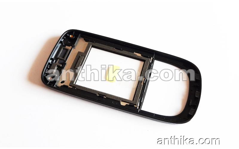 Nokia 2220 Slide Kapak Original Front Cover Black New