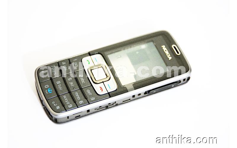 Nokia 3109 Classic Kapak Kasa Tuş Original Housing Grey New