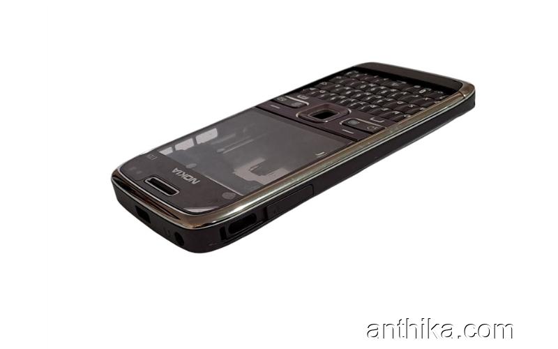 Nokia E72 E72i Kapak Kasa Tuş Original Full Housing Purple New Condition