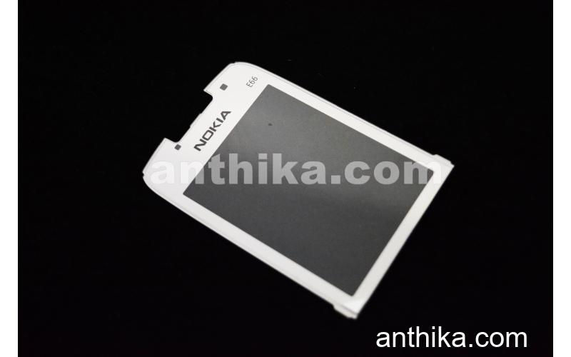 Nokia E66 Cam Lens Original Display Glass Silver New