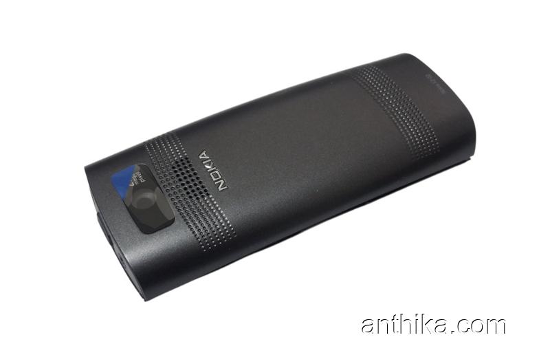Nokia X2-02 Kapak Kasa Tuş High Quality Full Housing Black New