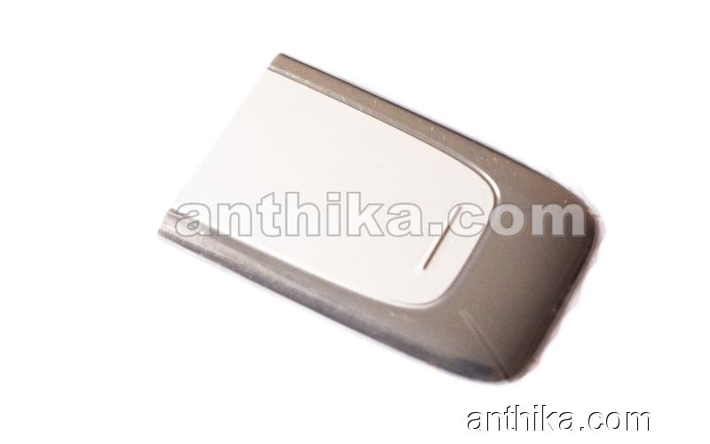 Nokia 6060 Kapak Original Battery Cover D-Cover Assy Silver New 0268927