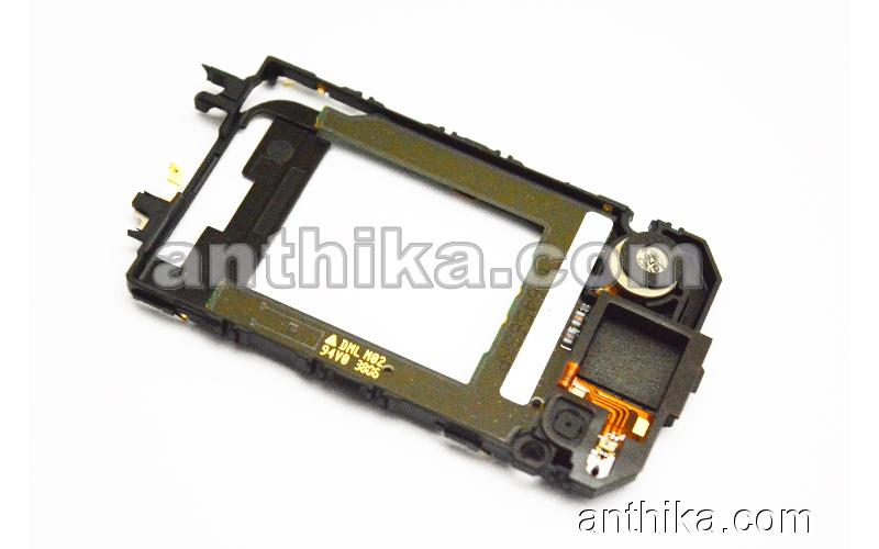 Nokia 7390 Tuş Board Ekran Çerçeve Original Display Frame Black New