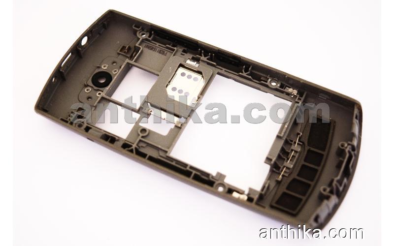 Nokia Asha 303 Kasa Original Middle Cover Grey Used