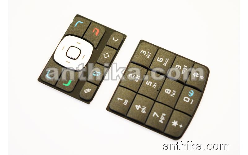 Nokia N93 Tuş Original Menu Numeric Keypad Black New