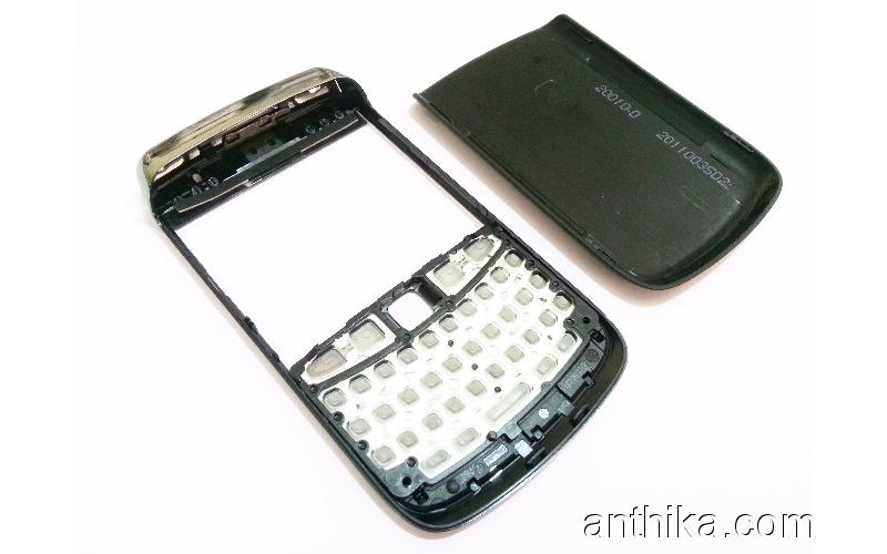 Blackberry 9700 Bold Kapak Tuş KVK Depodan Orjinal Cover Black