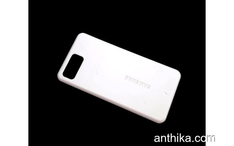 Samsung i900 i908 Kapak High Quality Battery Cover White New