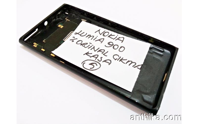 Nokia Lumia 900 Kapak Kasa Middle Black-5