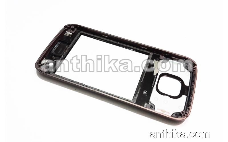 Nokia N85 Kapak Tuş Original Front Cover and Keypad Black Used