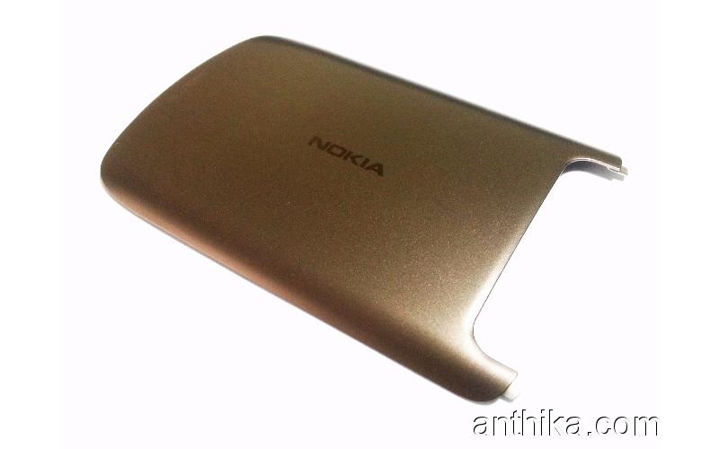 Nokia C7 C7-00 Kapak Orjinal Battery Cover Brown New