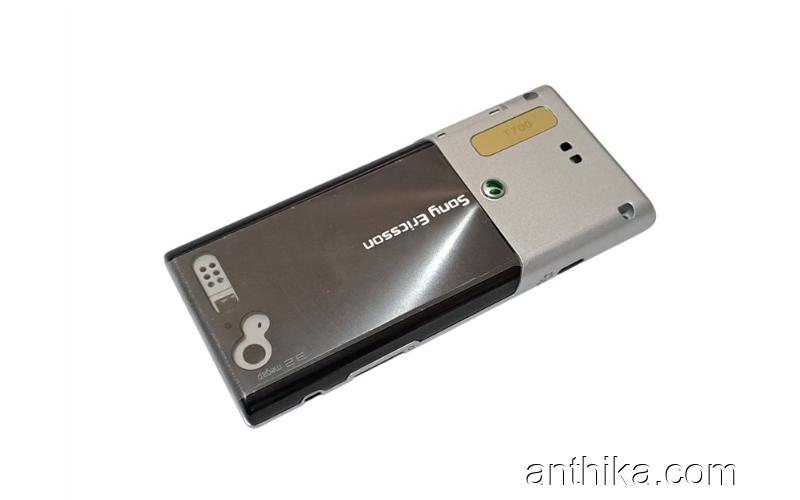 Sony Ericsson T700 T700i Kapak Kasa Tuş High Quality Full Housing Silver