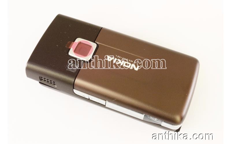 Nokia 6270 Kapak Kasa Tuş High Quality Housing Brown New