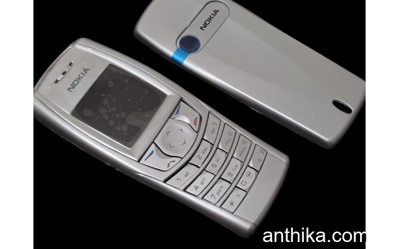 Nokia 6610i Kapak Tuş High Quality Xpress on Cover Gray New