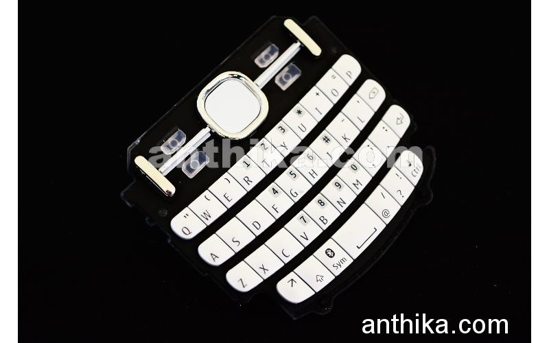 Nokia Asha 200 201 Tuş High Quality Keypad White New