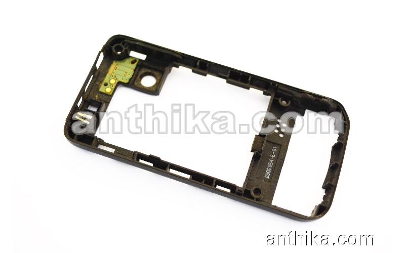 Nokia 5610 Kasa Şarj Soketi Original Middle Cover Black Used